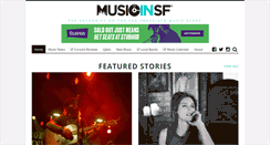 Desktop Screenshot of musicinsf.com